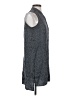 Eileen Fisher 100% Silk Gray Sleeveless Silk Top Size XS - photo 4