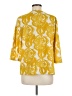 Dana Buchman Yellow 3/4 Sleeve Blouse Size M - photo 2