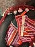 Free People Pink Red Long Sleeve Top Size M - photo 7