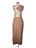 Hansen & Gretel 100% Polyester Tan Cocktail Dress Size L - photo 2