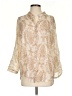 Lola Paisley Ivory 3/4 Sleeve Blouse Size S - photo 1