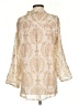 Lola Paisley Ivory 3/4 Sleeve Blouse Size S - photo 2