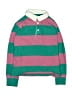 Crewcuts 100% Cotton Green Long Sleeve Polo Size 6 - 7 - photo 1