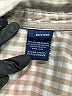 Basic Editions Checkered-gingham Tan Sleeveless Button-Down Shirt Size XL - photo 7