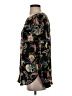 Ann Taylor LOFT 100% Polyester Paisley Black Long Sleeve Blouse Size XS - photo 5