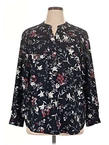 Hilary Radley Long Sleeve Blouse (view 1)