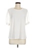 CeCe White Short Sleeve Blouse Size M - photo 1