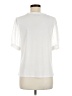 CeCe White Short Sleeve Blouse Size M - photo 2