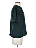 Nine Britton 100% Polyester Teal Short Sleeve Blouse Size S - photo 4