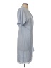 Babaton 100% Polyester Solid Blue Cocktail Dress Size S - photo 4