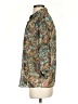 Haver + Blair 100% Polyester Paisley Teal 3/4 Sleeve Blouse Size XS - photo 5