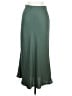 Unbranded 100% Polyester Solid Green Formal Skirt Size M - photo 1