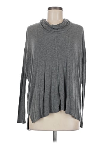 Bordeaux Long Sleeve Top (view 1)