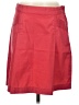 J.Crew 100% Cotton Solid Red Casual Skirt Size 4 - photo 1