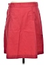 J.Crew 100% Cotton Solid Red Casual Skirt Size 4 - photo 2