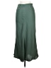 Unbranded 100% Polyester Solid Green Formal Skirt Size M - photo 2