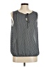 Ann Taylor Factory 100% Polyester Black Sleeveless Blouse Size M - photo 1