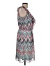 Alyx 100% Polyester Chevron-herringbone Teal Casual Dress Size 12 - photo 4