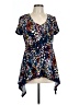 Chaus Blue Short Sleeve Blouse Size L - photo 1