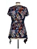 Chaus Blue Short Sleeve Blouse Size L - photo 2