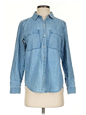 Eileen Fisher Long Sleeve Button-Down Shirt (view 1)