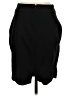 Express Solid Black Casual Skirt Size 4 - photo 2