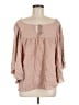 O'Neill 100% Viscose Tan 3/4 Sleeve Blouse Size M - photo 1