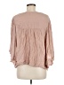 O'Neill 100% Viscose Tan 3/4 Sleeve Blouse Size M - photo 2