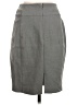 Express Outlet Solid Gray Formal Skirt Size 4 - photo 2
