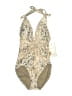 Coco Reef Paisley Tan One Piece Swimsuit Size M - photo 1