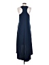 Stylus Solid Blue Casual Dress Size S - photo 2