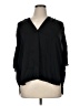 Vince. Black 3/4 Sleeve Blouse Size XL - photo 1