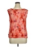 Notations 100% Polyester Orange Sleeveless Blouse Size 1X - photo 1