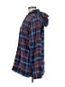 L.L.Bean 100% Cotton Plaid Blue Windbreaker Size M - photo 5