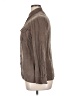 Caroll 100% Cupro Brown Long Sleeve Button-Down Shirt Size EU 46 / US 16 - photo 5