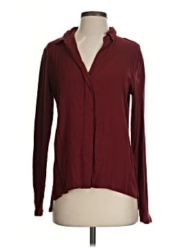 James Perse Long Sleeve Blouse (view 1)