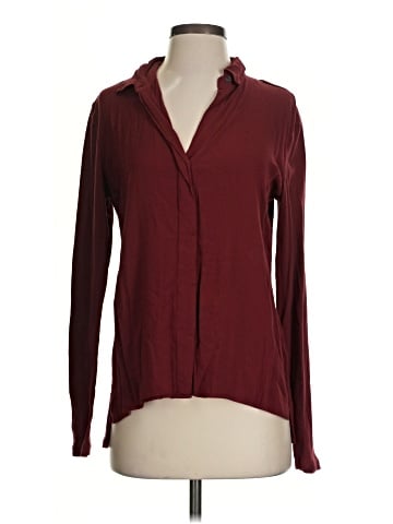 James Perse Long Sleeve Blouse (view 1)