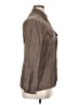 Caroll 100% Cupro Brown Long Sleeve Button-Down Shirt Size EU 46 / US 16 - photo 4