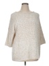J.Jill 100% Cotton Tan Pullover Sweater Size XL Petite - photo 1