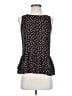 Ann Taylor LOFT 100% Polyester Black Sleeveless Blouse Size XS - photo 1