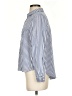 Leith Stripes Blue Long Sleeve Button-Down Shirt Size XS - photo 5