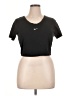 Nike 100% Cotton Black Active T-Shirt Size XL - photo 1