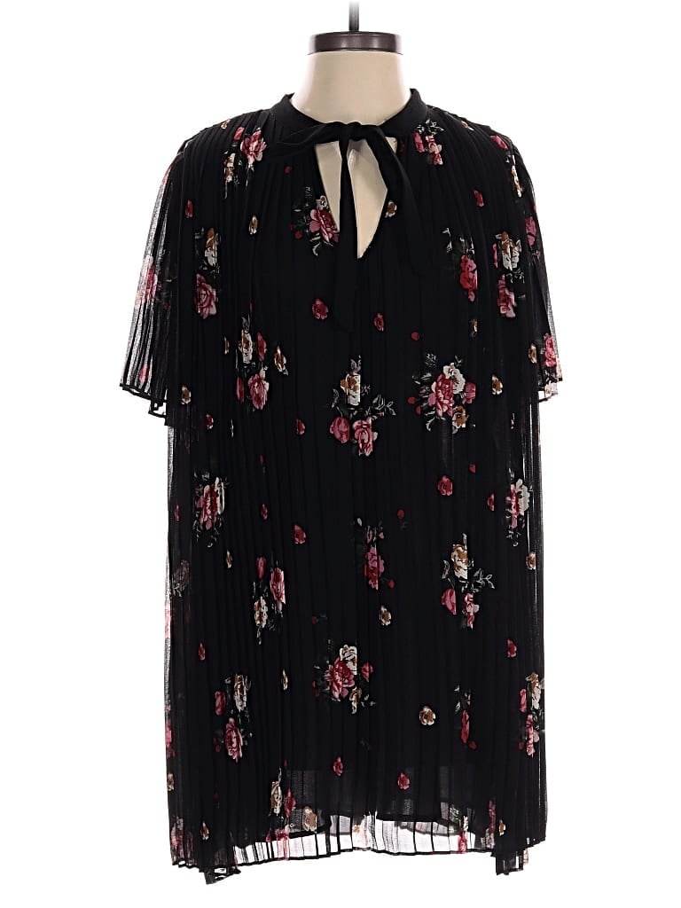 Pre-owned Zara Cocktail Dress In Black