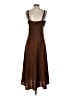 Lands' End 100% Polyester Brown Casual Dress Size S - photo 2