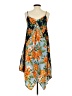 Speed Control 100% Polyester Tropical Blue Casual Dress Size S - photo 2