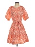 Oliphant Paisley Orange Casual Dress Size S - photo 1