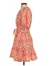 Oliphant Paisley Orange Casual Dress Size S - photo 5