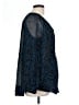 Grace Elements 100% Polyester Blue Long Sleeve Blouse Size L - photo 4