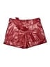 Ces Femme Metallic Red Shorts Size M - photo 1