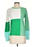 Vince Camuto Color Block Green Pullover Sweater Size S - photo 1